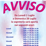 orari-estivi-segreteria-2019